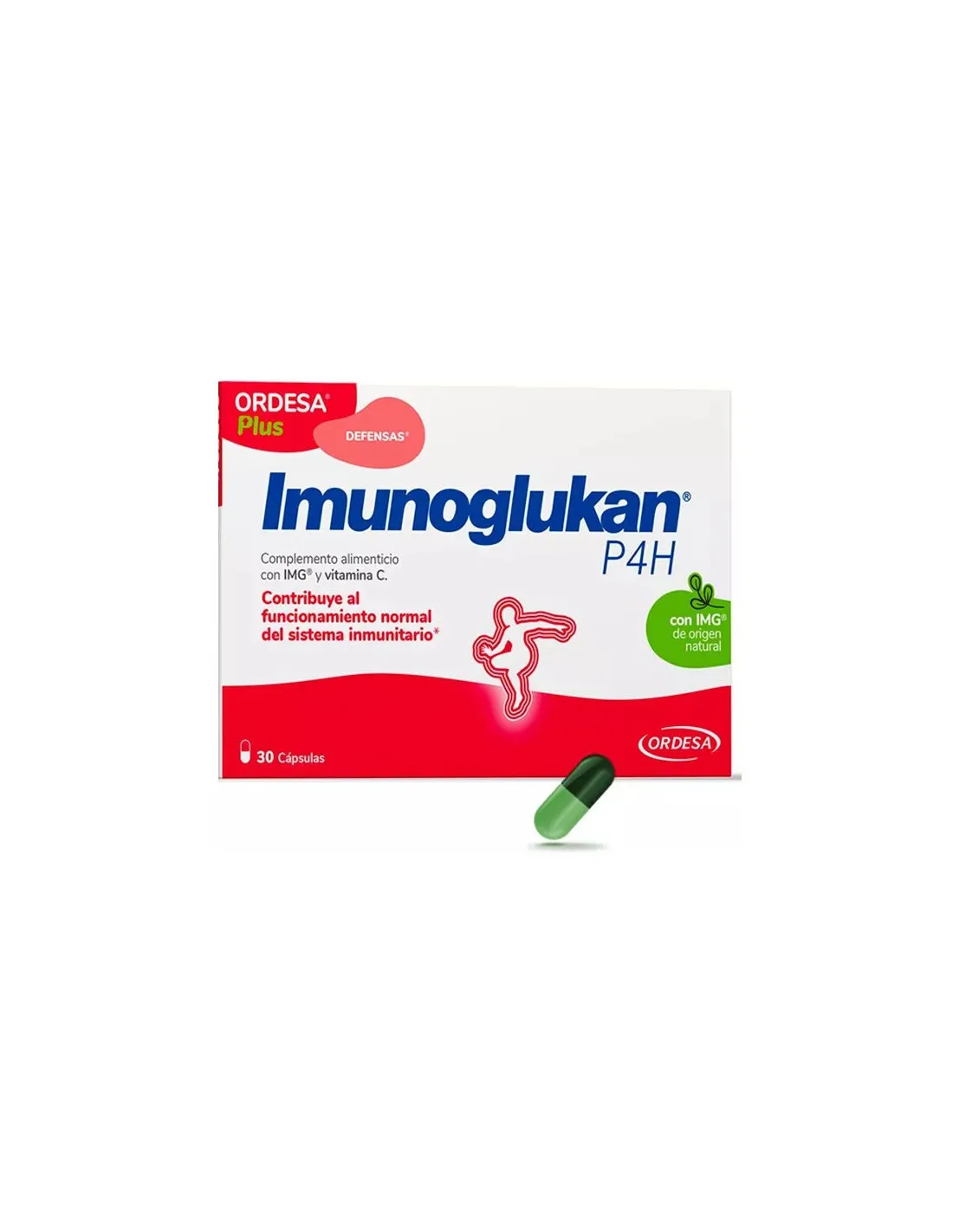 INMUNOGLUKAN P4H 30 CÁPSULAS