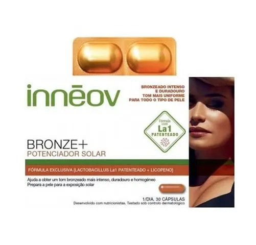 Inneov Bronze+ Potenciador Solar, 30 capsulas - Inneov