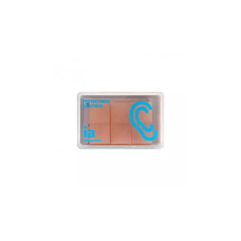 INTERAPOTHEK TAPON OIDO SILICONA MOLD 6U