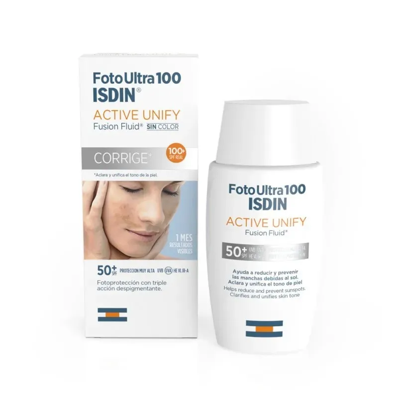 ISDIN FOTOULTRA 100 ACTIVE UNIFY FUSIONFLUID 50M