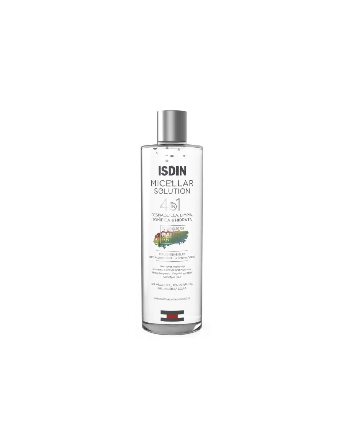 ISDIN MICELLAR SOLUTION LIMPIEZA FACIAL HIDRATANTE 4 EN 1 500 ML