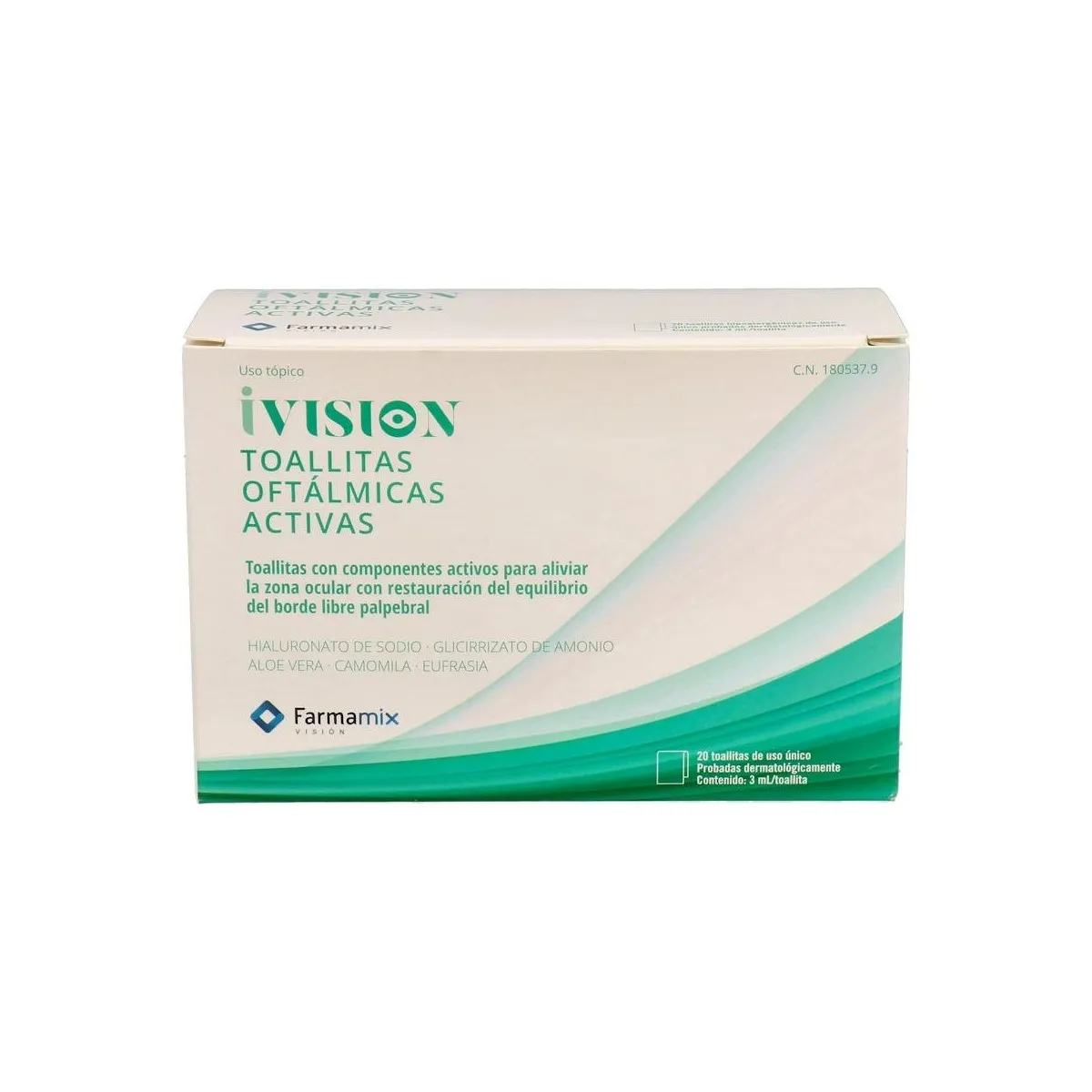 Ivision Toallitas Activas 20 U