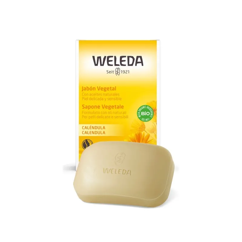 WELEDA JABON CALENDULA 100 GRAMOS