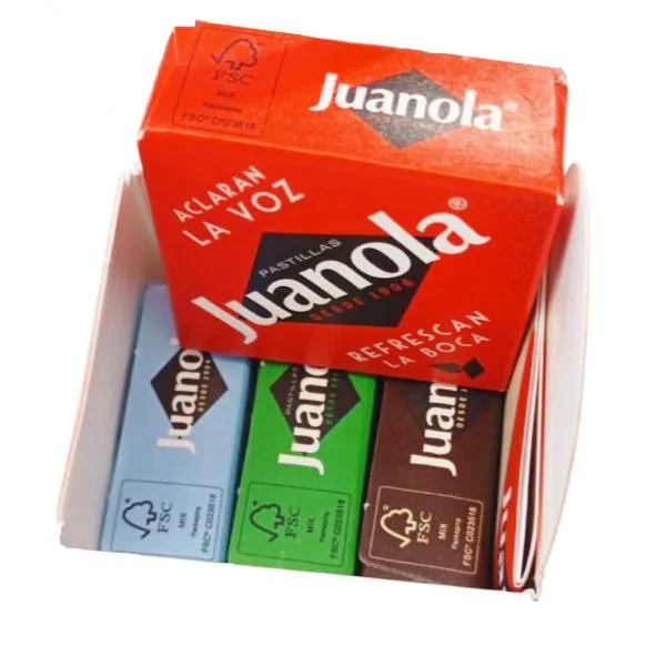 Juanola caja 4 sabores