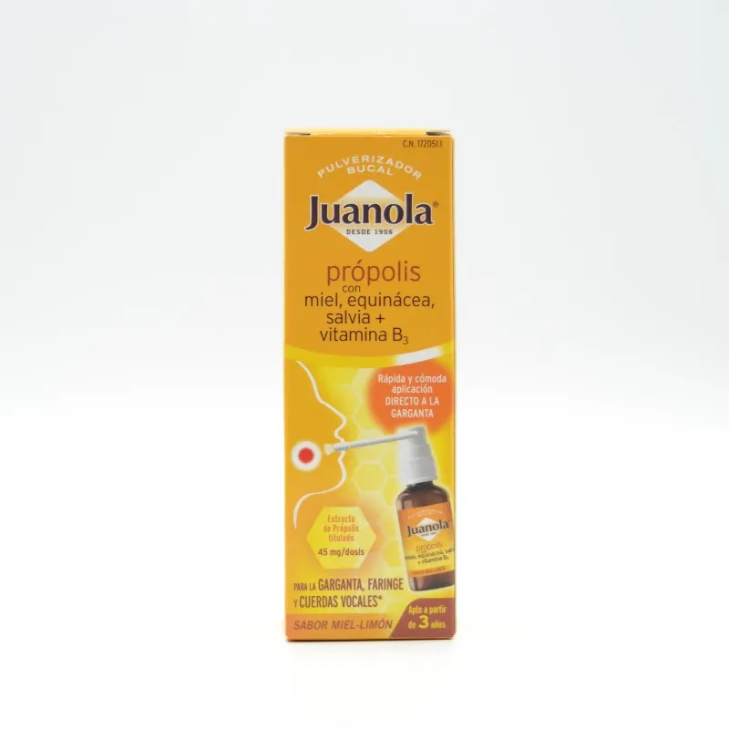 JUANOLA PROPOLIS PULVERIZADOR BUCAL 30 ML