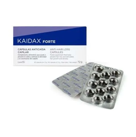 KAIDAX Forte Anticaída Capilar, 60 cápsulas
