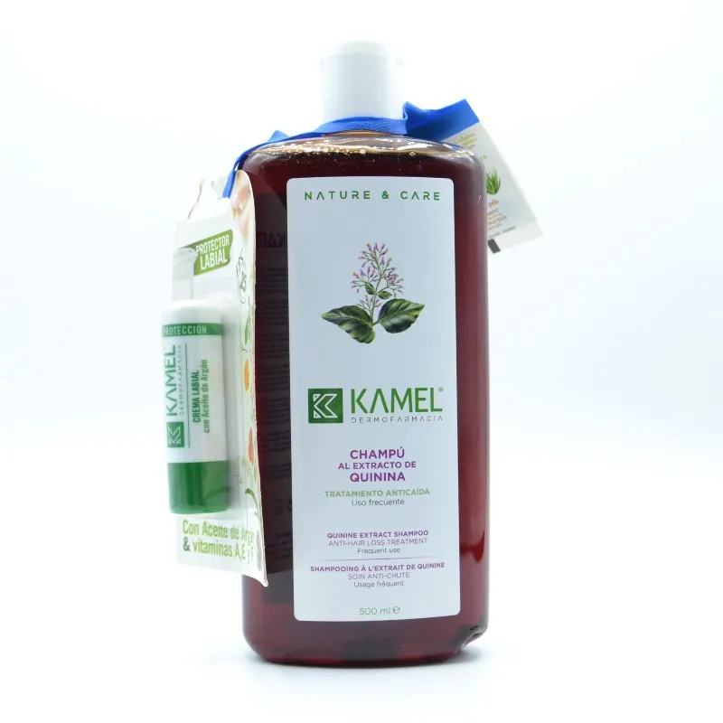 KAMEL CHAMPU QUININA 500 ML.