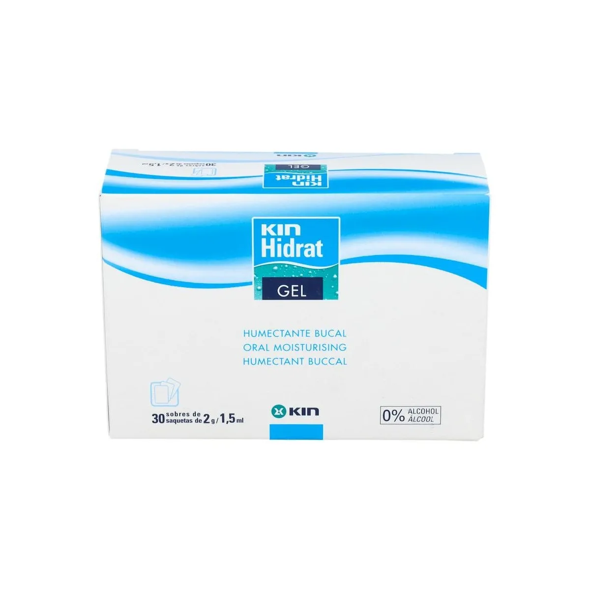 Kin Hidrat Gel Bucal 30 Sachets 2 G