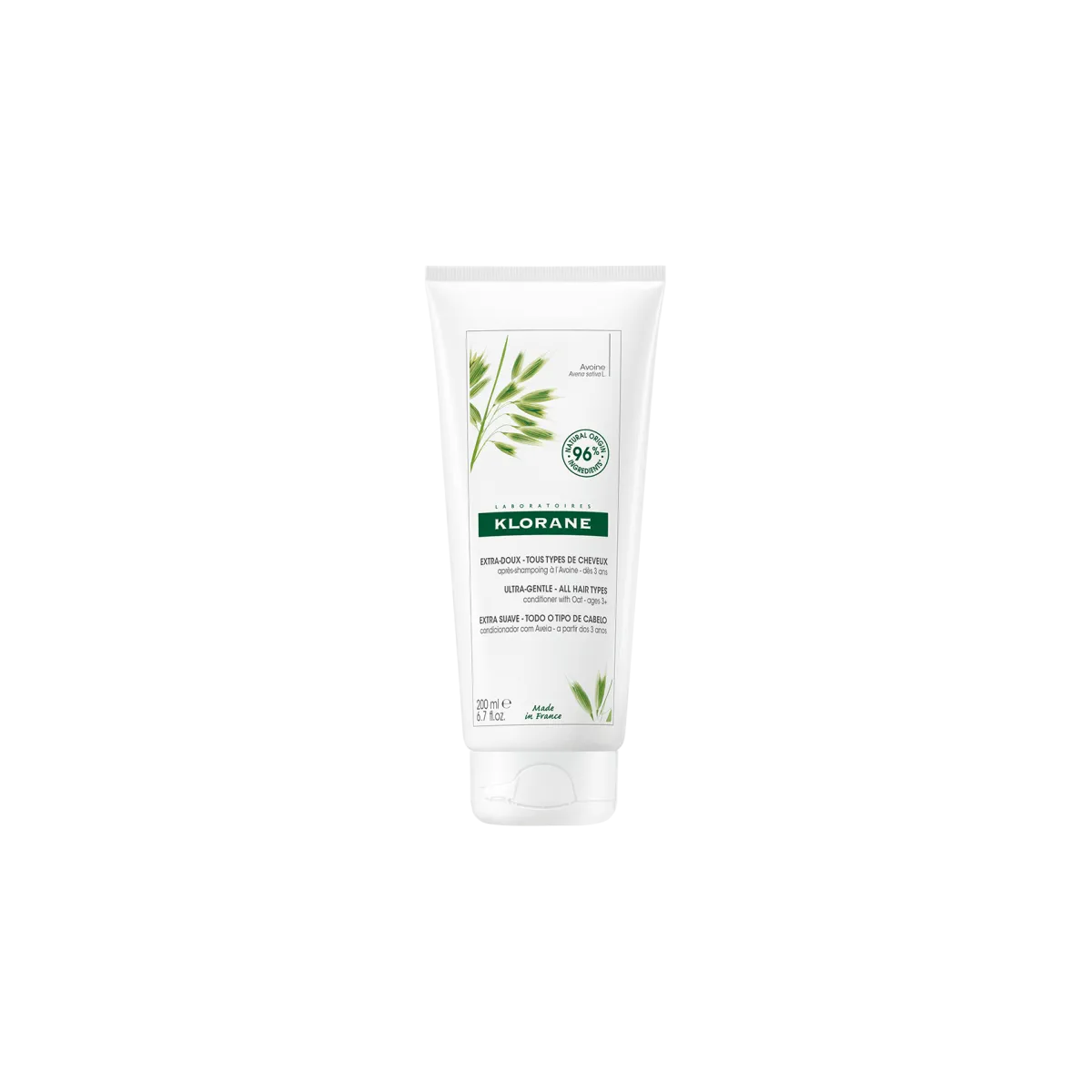 Klorane Acondicionador Avena Extrasuave 200 ml