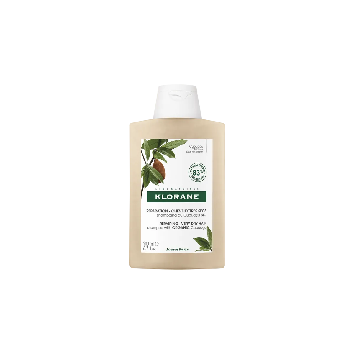 Klorane Champú Cupuacu Cabellos Secos 400 ml