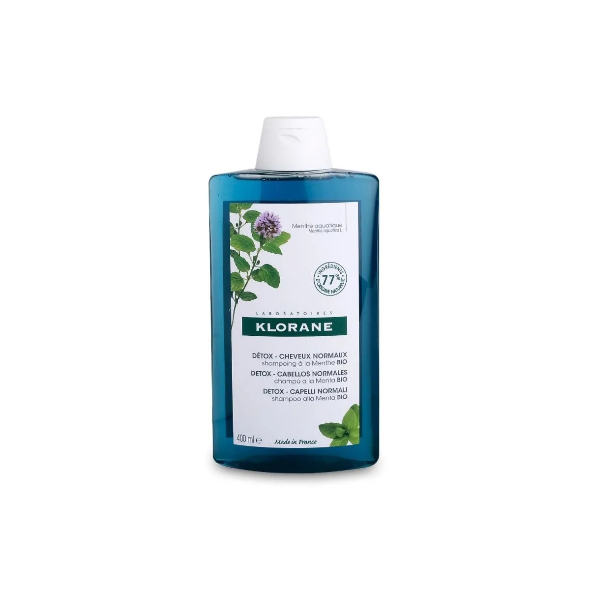 Klorane Champú Menta 400 ml