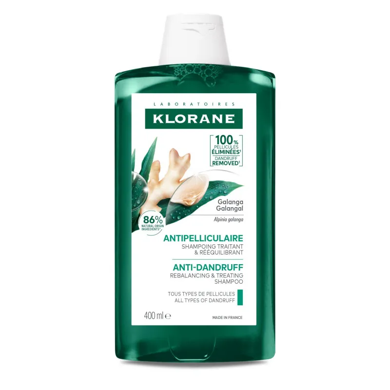 Klorane Shampoo Galanga Anticaspa Reequilibrante 400ml