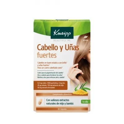 KNEIPP CABELLO Y UÑAS FUERTES 30 CAPSULAS