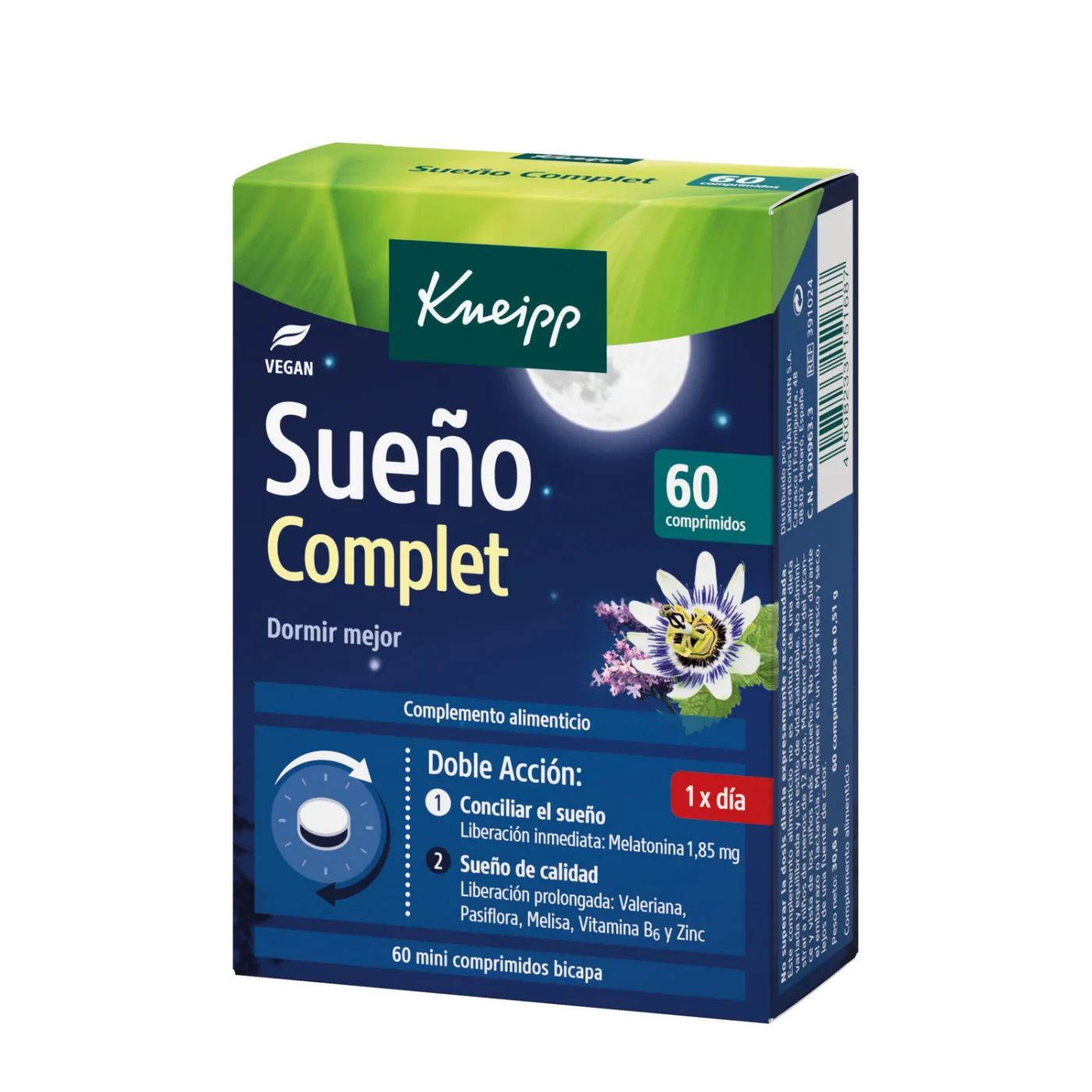Kneipp Sueño Complet 60 Comprimidos