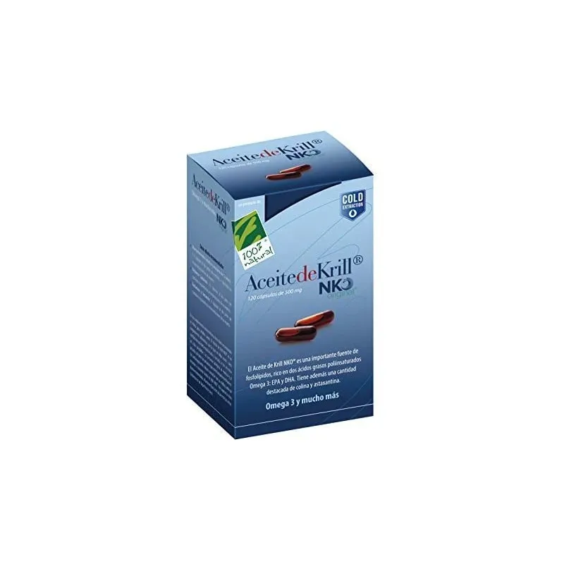 100% NATURAL KRILL NKO 120 CAPSULAS