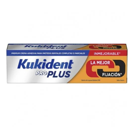KUKIDENT PRO PLUS FIRMEZA AL MASTICAR 40 GR