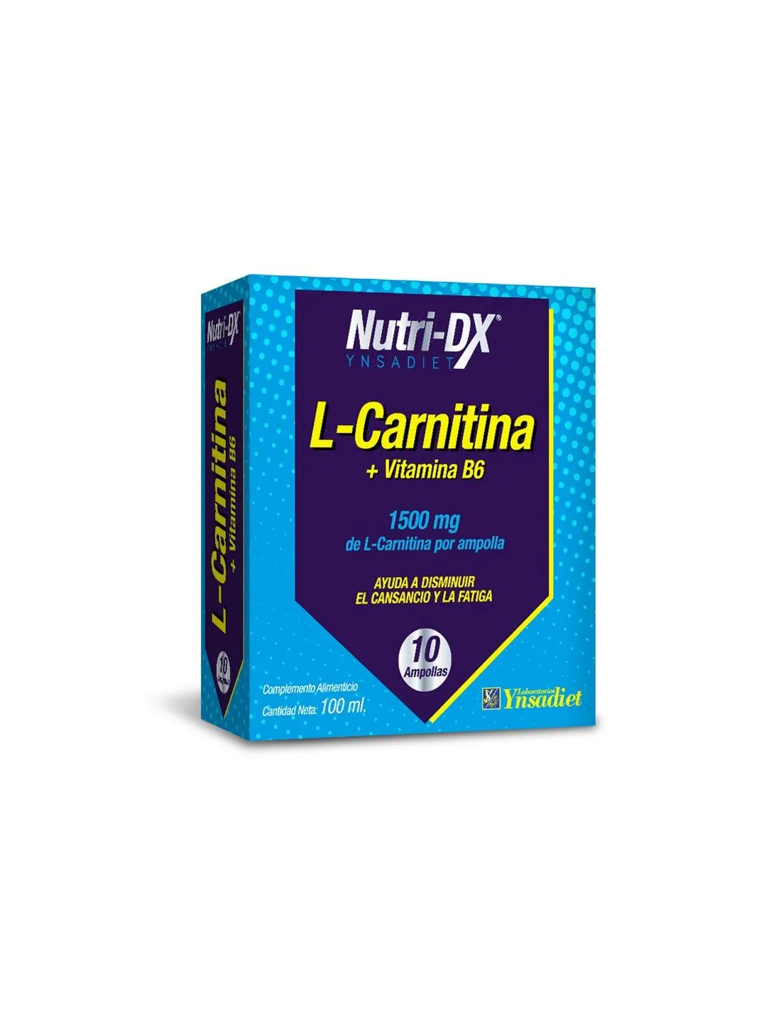 L-Carnitina 10 Amp de Ynsadiet