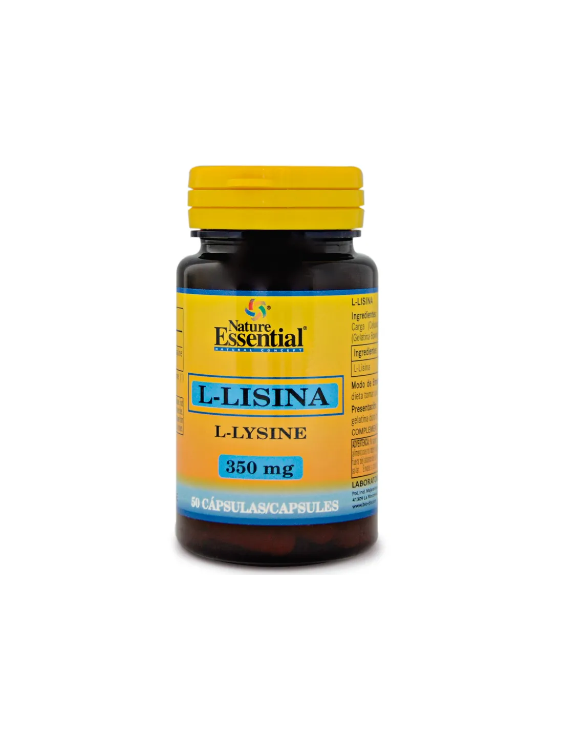 L-Lysina 350Mg. 50Cap. de Nature Essential