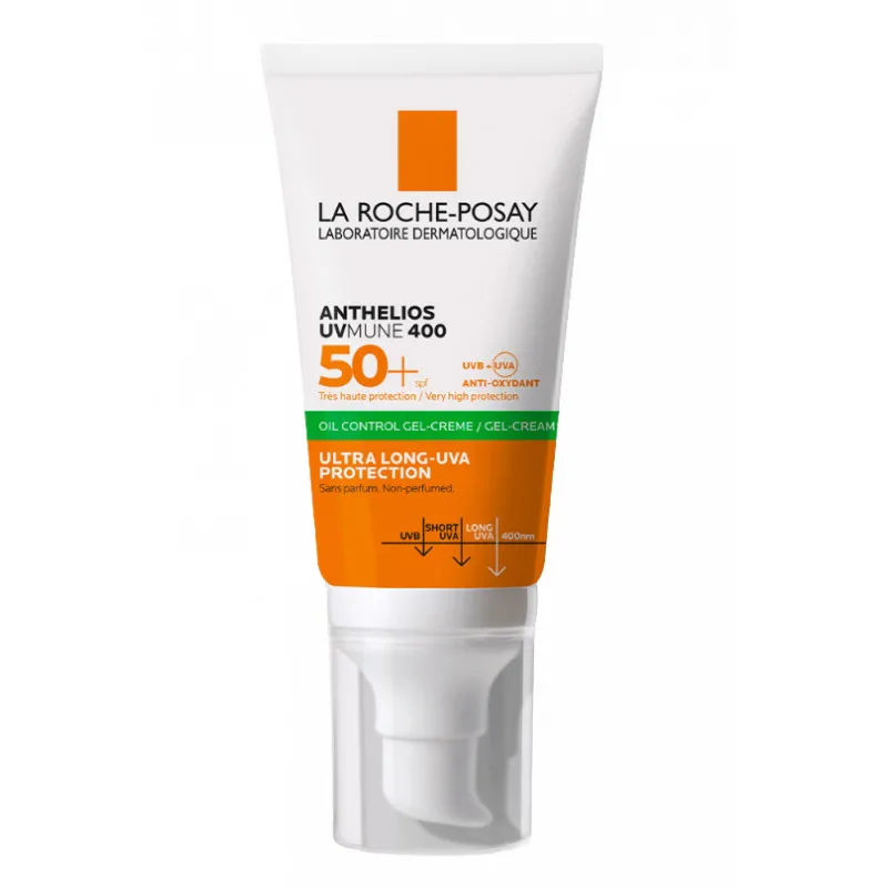 La Roche Posay Anthelios Gel-crema Toque Seco Sin Perfume SPF 50 50 ml