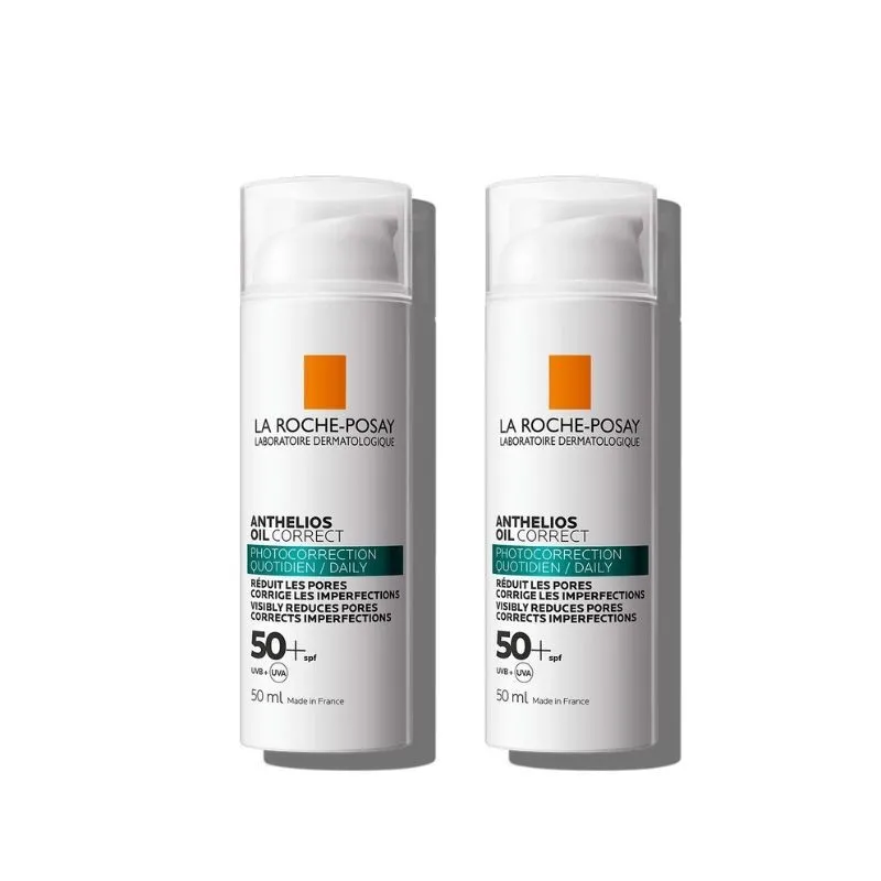 La Roche Posay Anthelios Oil Correct SPF50+ Pack 2x50ml