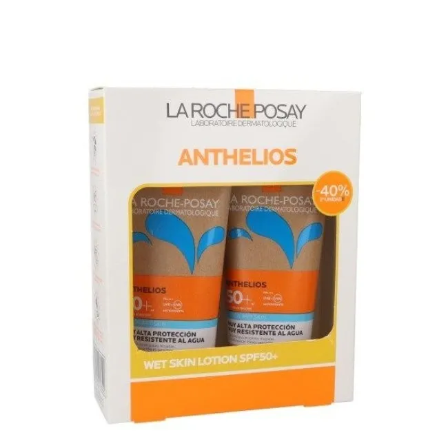 Anthelios Duplo Locion Wet Skin Spf 50+ 200Ml 2ª Ud 40 % Dto