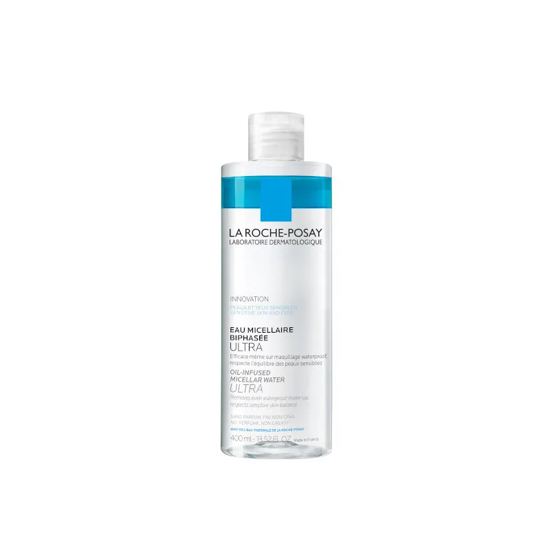 La Roche Posay Desmaquillante agua micelar bifásica 400ml