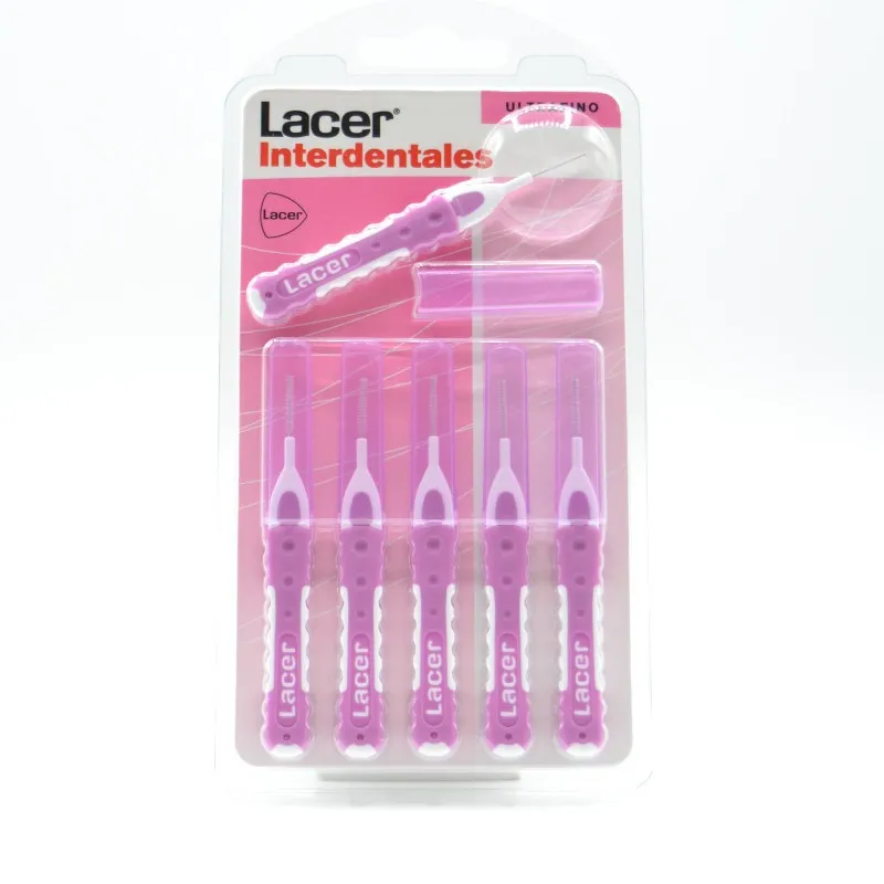 LACER CEPILLO INTERDENTAL ULTRAFINO 6 U ROSA