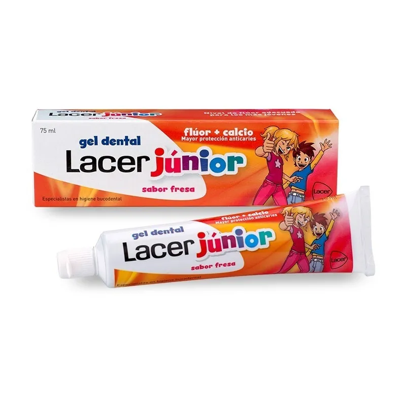 LACER GEL DENTAL INFANTIL FRESA 75 ML