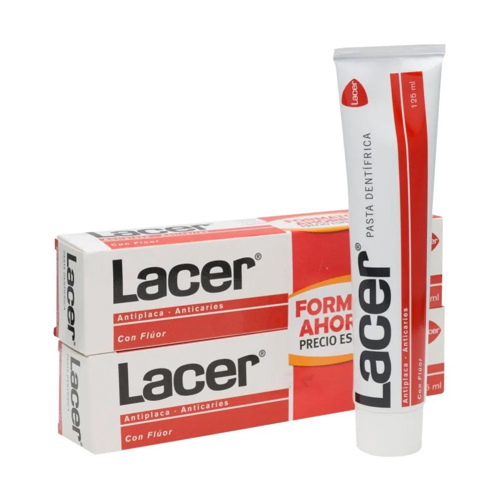 LACER PASTA FLUOR 125 ML DUPLO