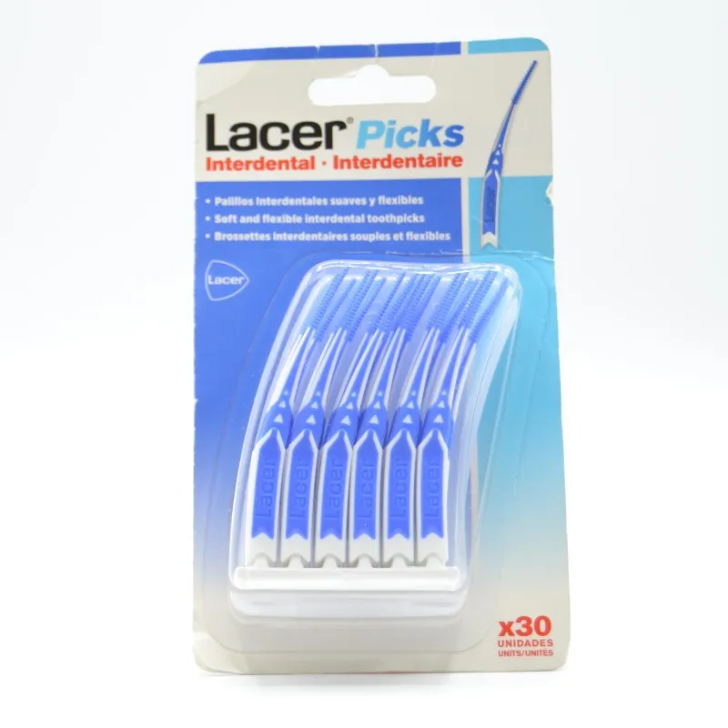 LACER CEPILLO INTERDENTAL PICKS 30 U
