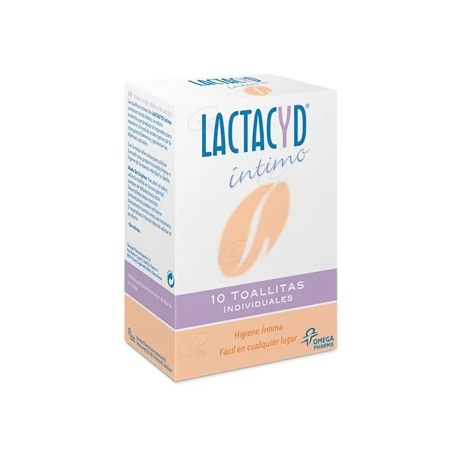 Lactacyd Intimo Toallitas 10 Toallitas