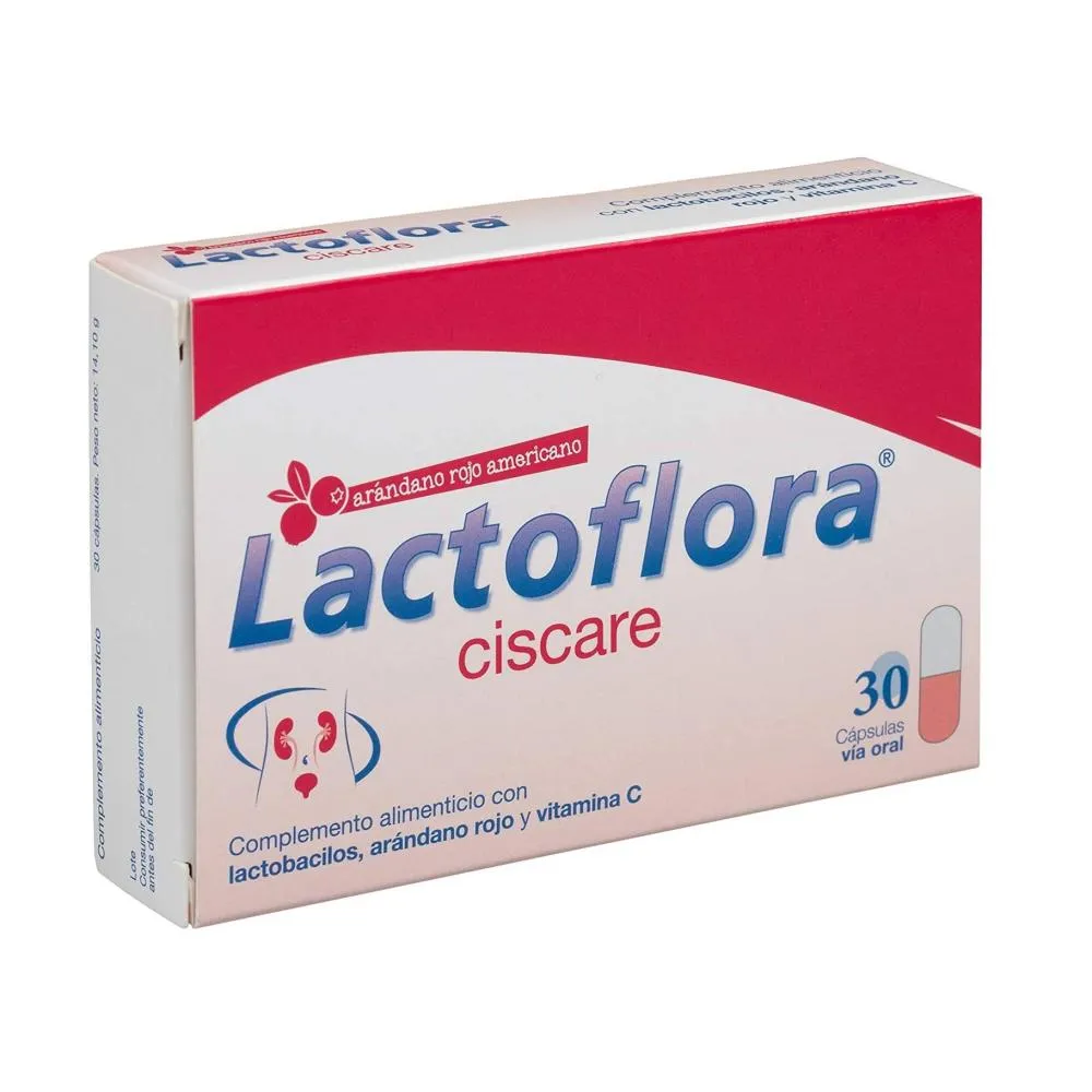 Lactoflora Ciscare 30 cápsulas
