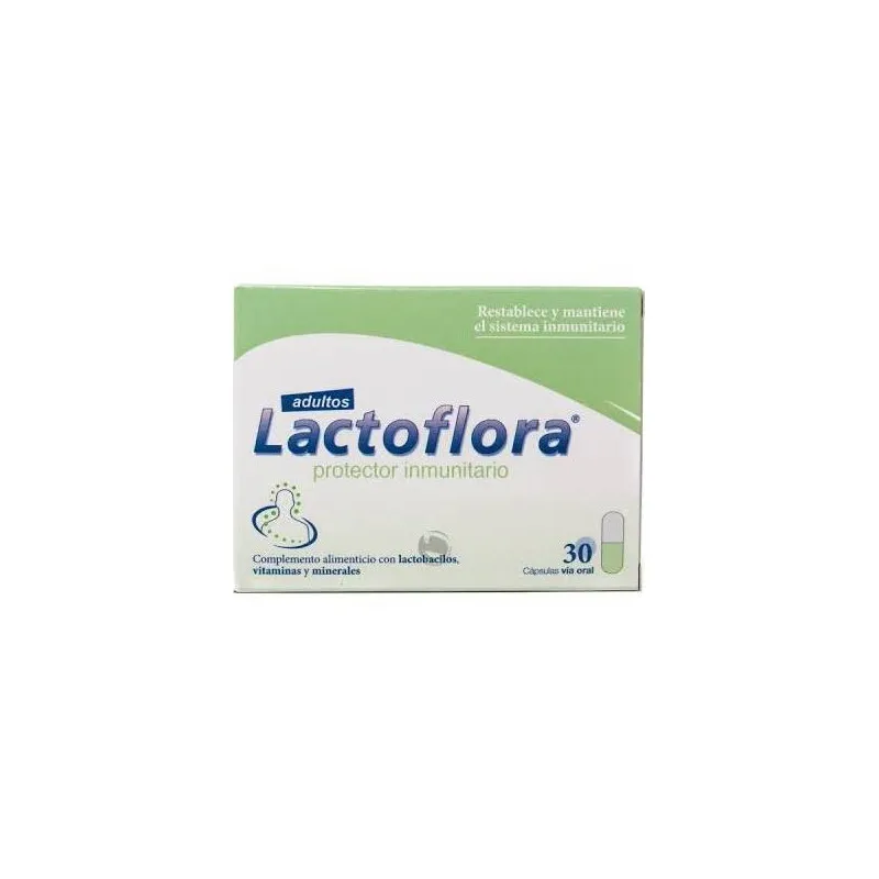 Lactoflora protector inmunitario adultos 30cáp