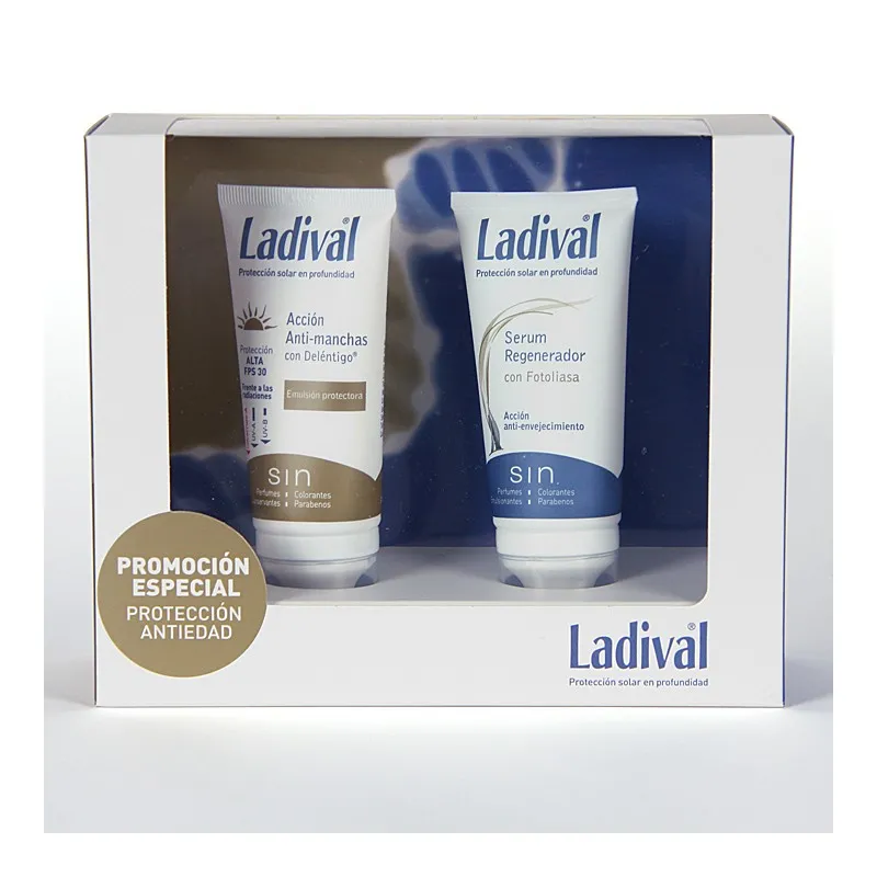 Ladival Promoción Pack Antimanchas SPF50 de 50ml + Serum 50ml