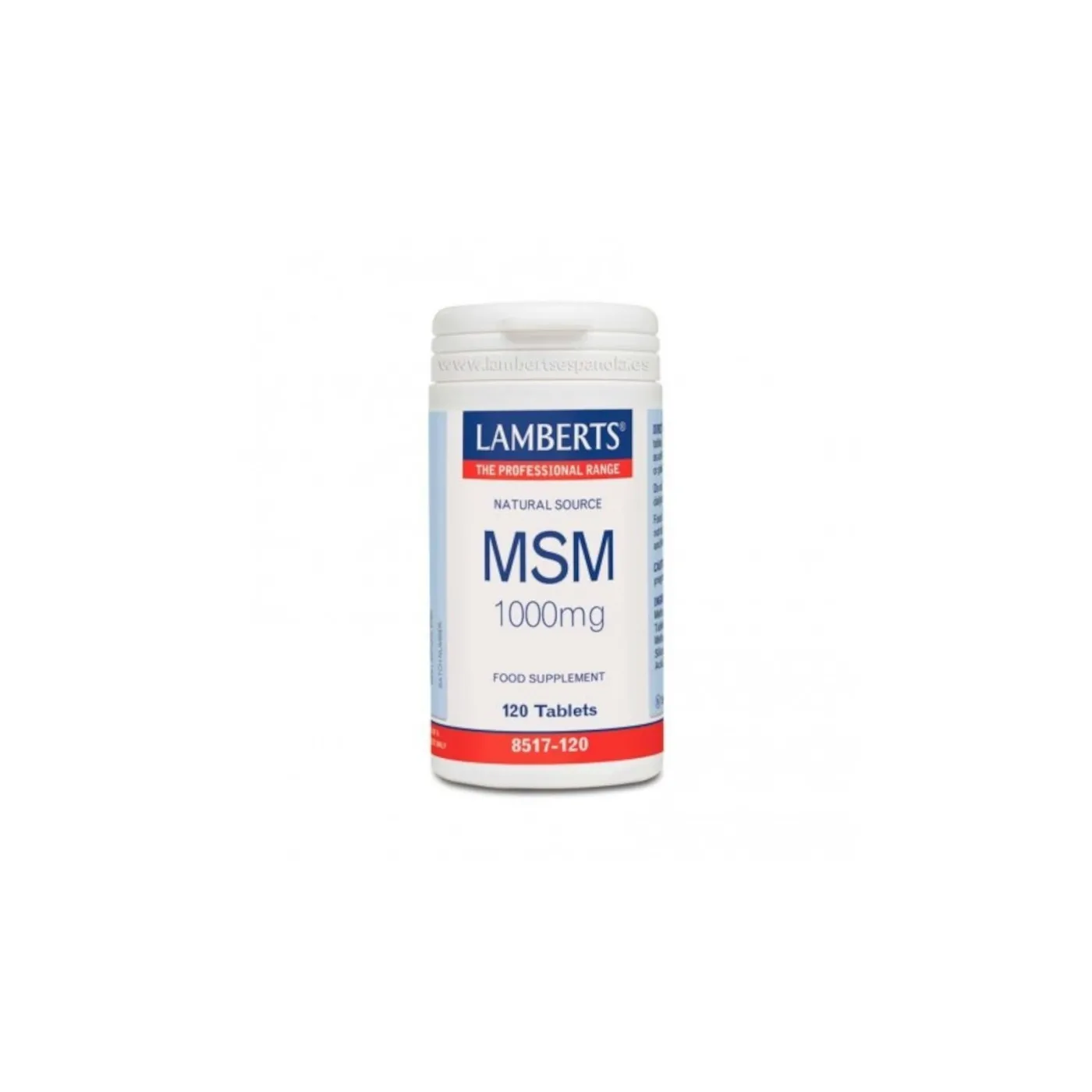 Lamberts Msm 1000 Mg 120 Comprimidos