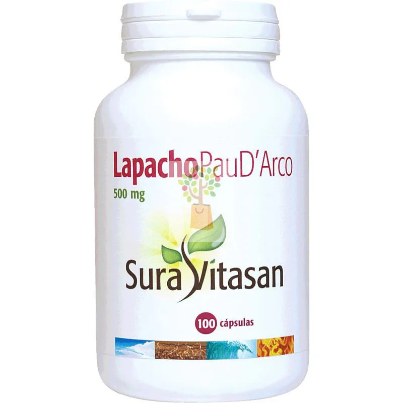 LAPACHO PAU DARCO 500Mg. 100 CAPSULAS SURA VITASAN