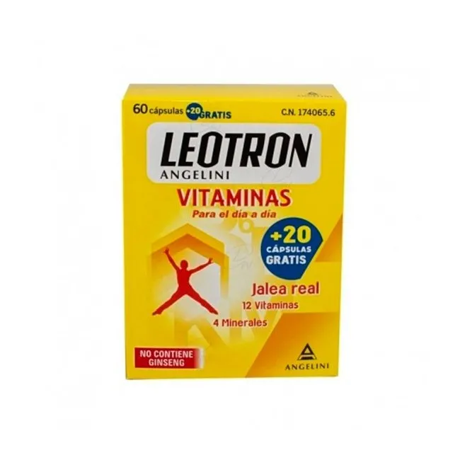 Leotron Vitaminas Día a Día 60 Caps