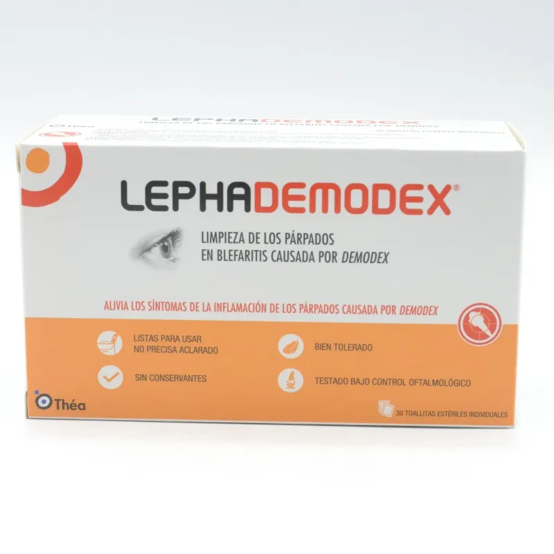 LEPHADEMODEX 30 TOALLITAS ESTERILES