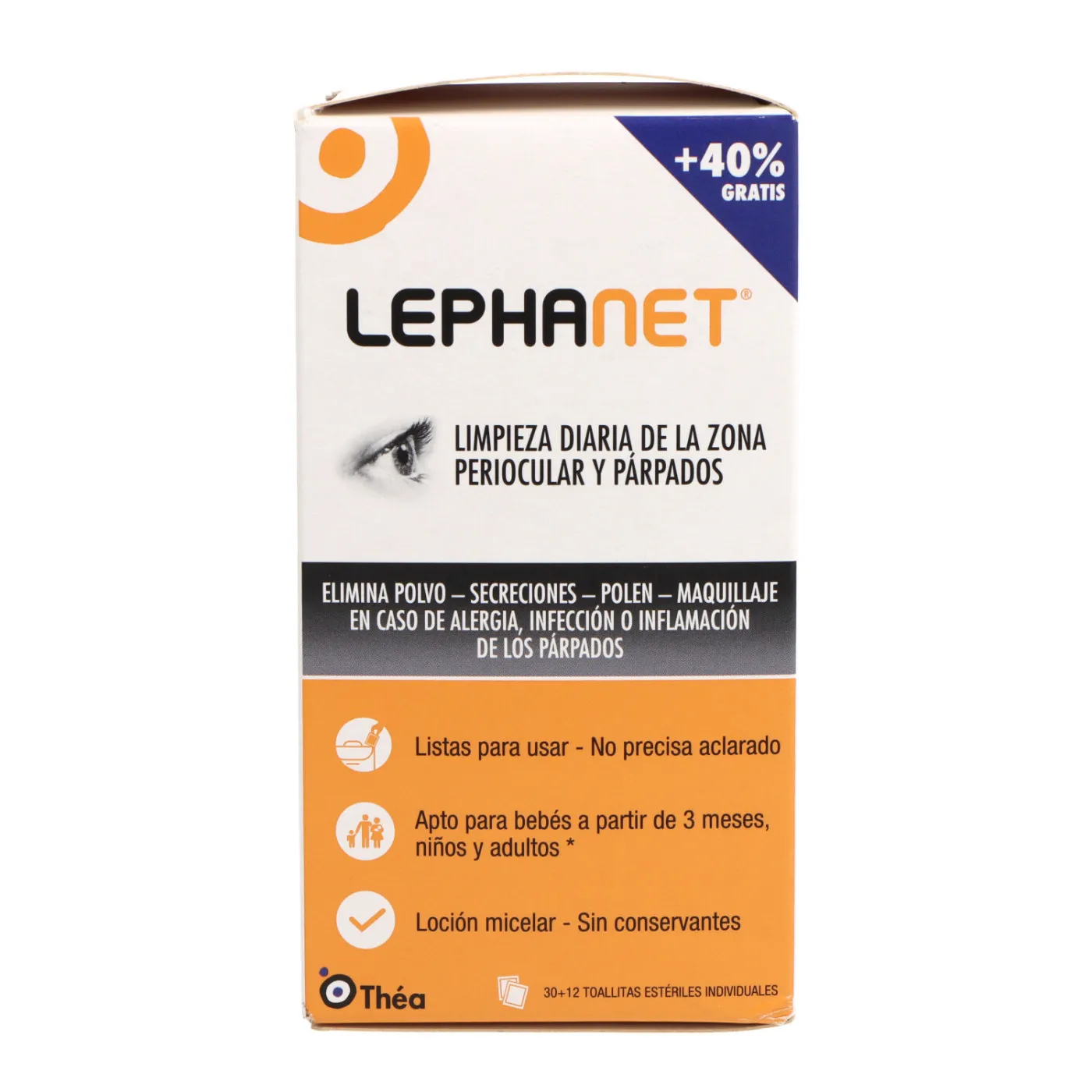 Lephanet Toallitas Limpiadoras Ojos 30 + 12 Uds Promo