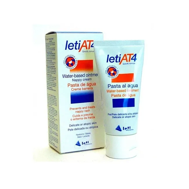 Leti At4 Crema Pañal Pasta Al Agua 75 G