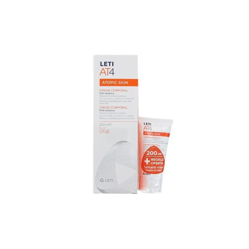Leti AT4 Crema Piel Atópica 200ml + Regalo