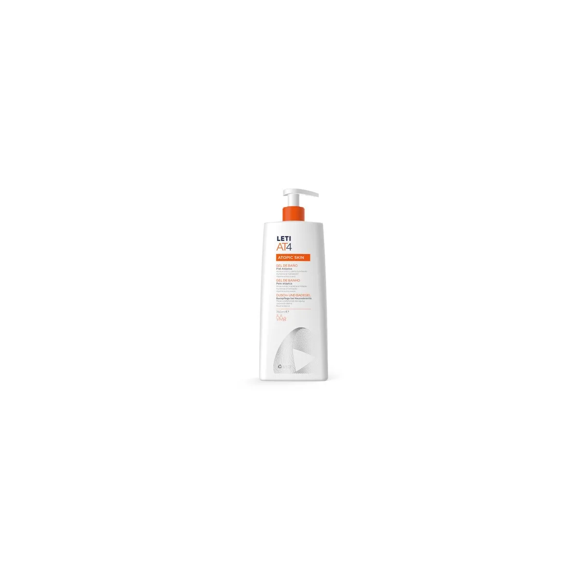 LETIAT4 Gel de baño Dermograso 750ml