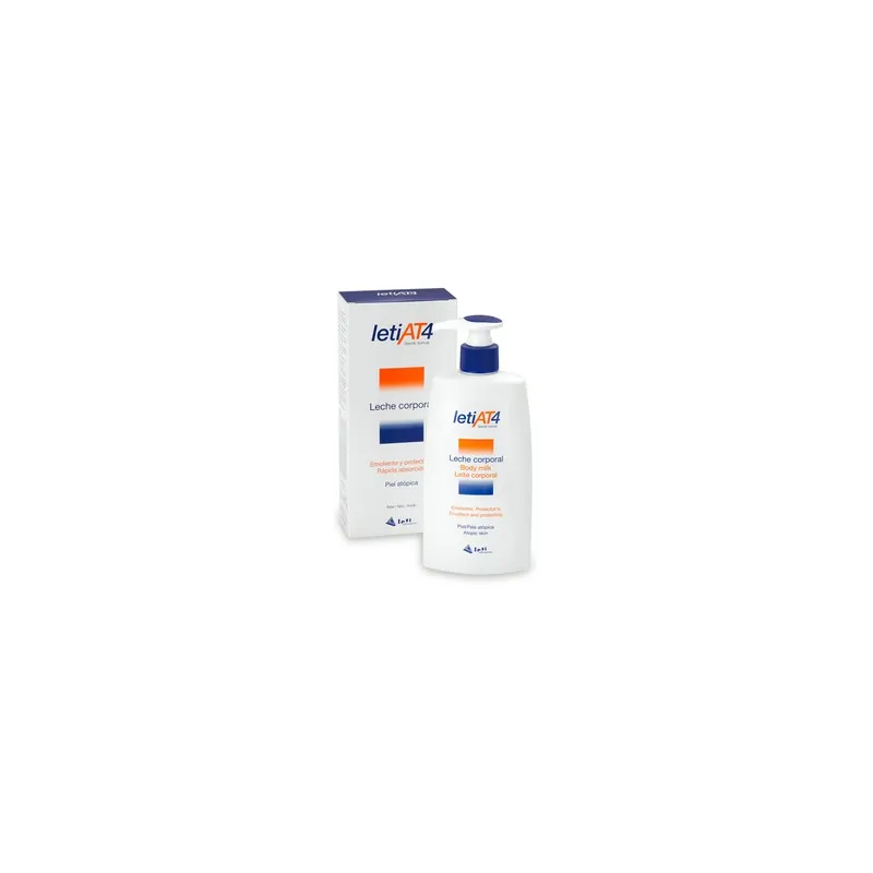 Leti at4 Leche Corporal 500ml Con dosificador