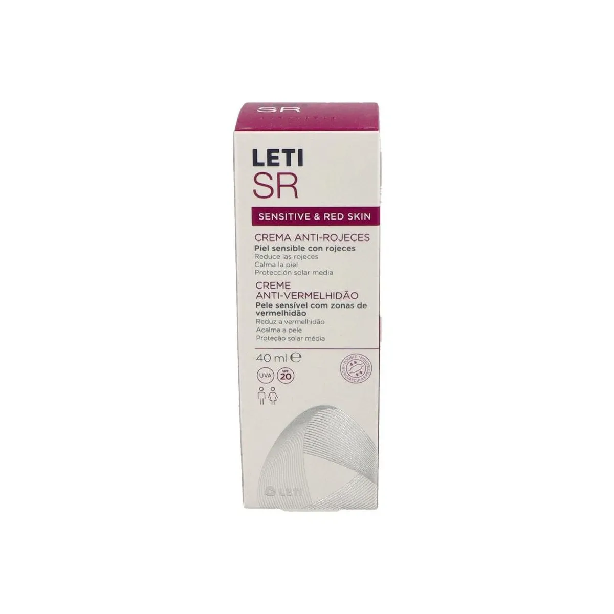 Leti Sr Anti Rojeces Crema spf20 40 G