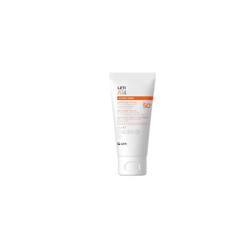 LETI AT4 DEFENSE FACIAL SPF50+ 50 ML.