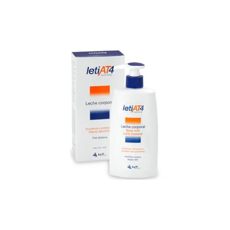 LetiAT4 Leche Corporal 250ml Con dosificador