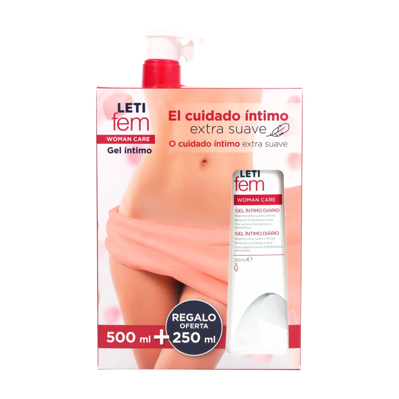 Letifem Gel Intimo 500 ml + 250 ml Promo