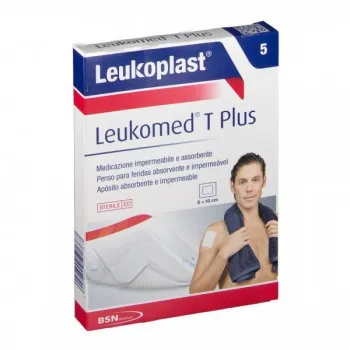 Leukoplast Leukomed T Plus Apósito absorbente E impermeable 8x10 cm