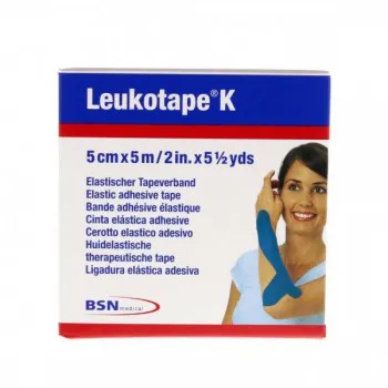 Leukotape K Rojo 5 cm x 5 cm