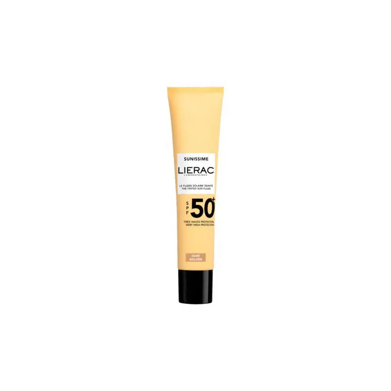 LIERAC SUNISISME Solar Fluid Gold Color Face SPF50+ 40 ml